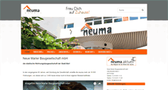 Desktop Screenshot of neuma.de